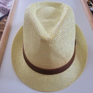 Yellow Fedora Hat